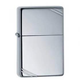 Запалка Zippo 260 - High Polish Chrome Vintage with Slashes снимка