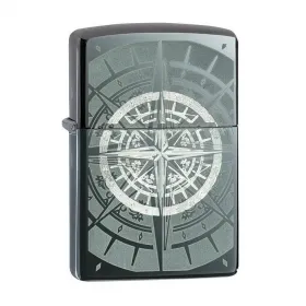 Запалка Zippo 29232 Black Ice® Compass снимка
