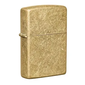 Запалка Zippo 49477 Classic Tumbled Brass снимка