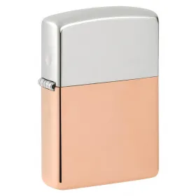 Запалка Zippo Bimetal Case - Sterling Silver Lid снимка