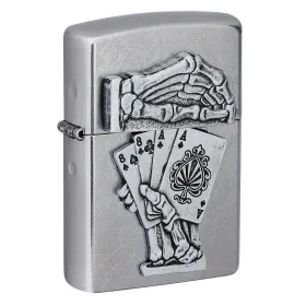 Запалка Zippo Dead Man' s Hand Emblem Design снимка