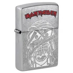 Запалка Zippo - Iron Maiden Eddie Street Chrome снимка