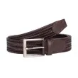 Елегантен мъжки колан в кафяв цвят - Italian belts -105 Елегантен мъжки колан в кафяв цвят - Italian belts -105