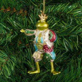 Коледна играчка жаба принц