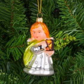 Стъклена играчка ангелче