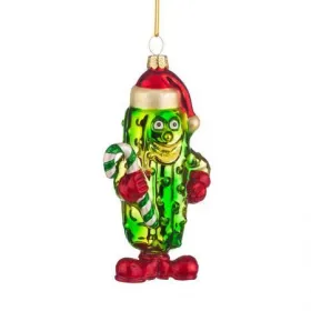 Стъклена играчка краставичка снимка