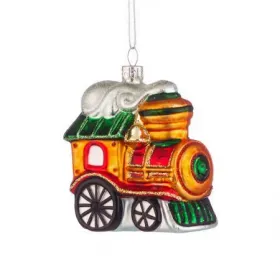 Стъклена играчка локомотив l182 снимка