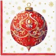 Салфетки с коледна играчка Салфетки с коледна играчка
