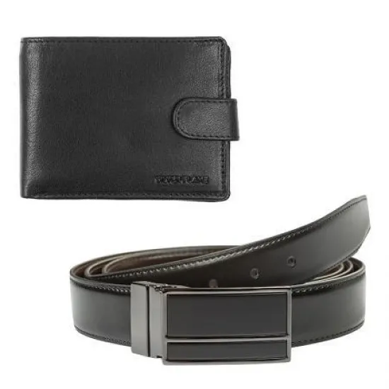 Комплект от портфейл и колан SILVER FLAME - 110 см sfs-021m