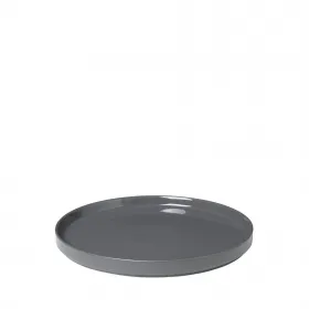 Blomus основна чиния Pilar, Ø27 см - цвят сив (pewter)