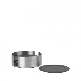 Blomus подложки за чаши 6бр. Lareto - цвят графит (magnet)