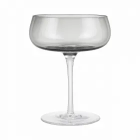 Blomus комплект от 2 бр чаши за шампанско Belo - цвят опушено сиво (smoke) blomus 64278