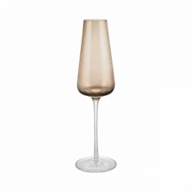 Blomus комплект от 2 бр чаши за шампанско Belo - цвят опушено кафяво (coffee) blomus 64292