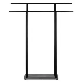 Blomus закачалка за кърпи Menoto, 90 см, двойна - черна
