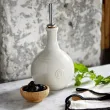 Emile Henry керамична бутилка за оцет с дозатор Vinegar Cruet - цвят синьо - зелен [2]