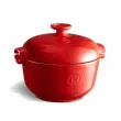 Emile Henry тенджера за ориз "rice Pot" - цвят червен [3]