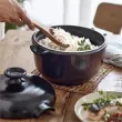 Emile Henry тенджера за ориз "rice Pot" - цвят черен [3]