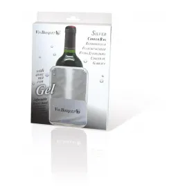 Vin Bouquet охладител за бутилки - Silver Elastic